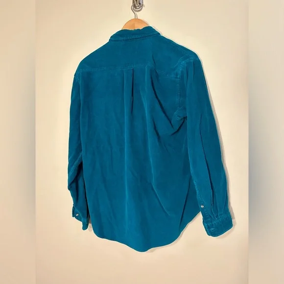 Lord and Taylor Classics Casual Corduroy Shirt Long Sleeve Size Large - Picture 6 of 6
